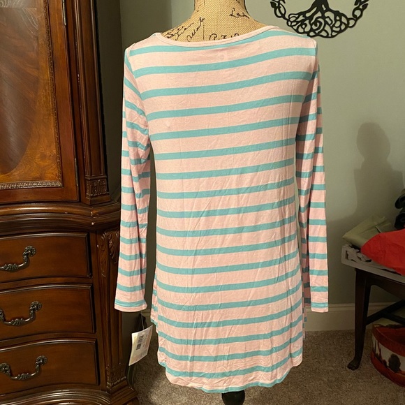 NWT LuLaRoe Striped Lynnae, Small - Picture 4 of 7